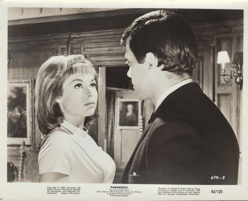 Paranoiac 1963 8x10 Black White Movie Photo 8 Ebay