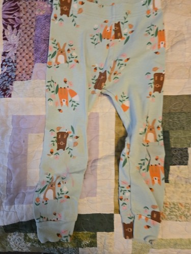 Toddler 3T Forest Friends Old Nay 2 Piece Sleepwear Minor Stains - Picture 4 of 6