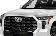 Chrome Aeroskin Hood Protector Bug Shield Deflector For 2022-2025 Toyota Tundra Chrome Aeroskin Hood Protector Bug Shield Deflector For 2022-2025 Toyota Tundra