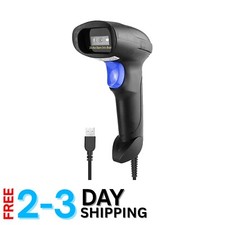 Durable Handheld CCD Barcode Scanner - Three Scanning Modes for Versatile Use