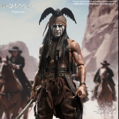 Hot Toys Movie Masterpiece Lone Ranger 1/6 Scale Action Figure
