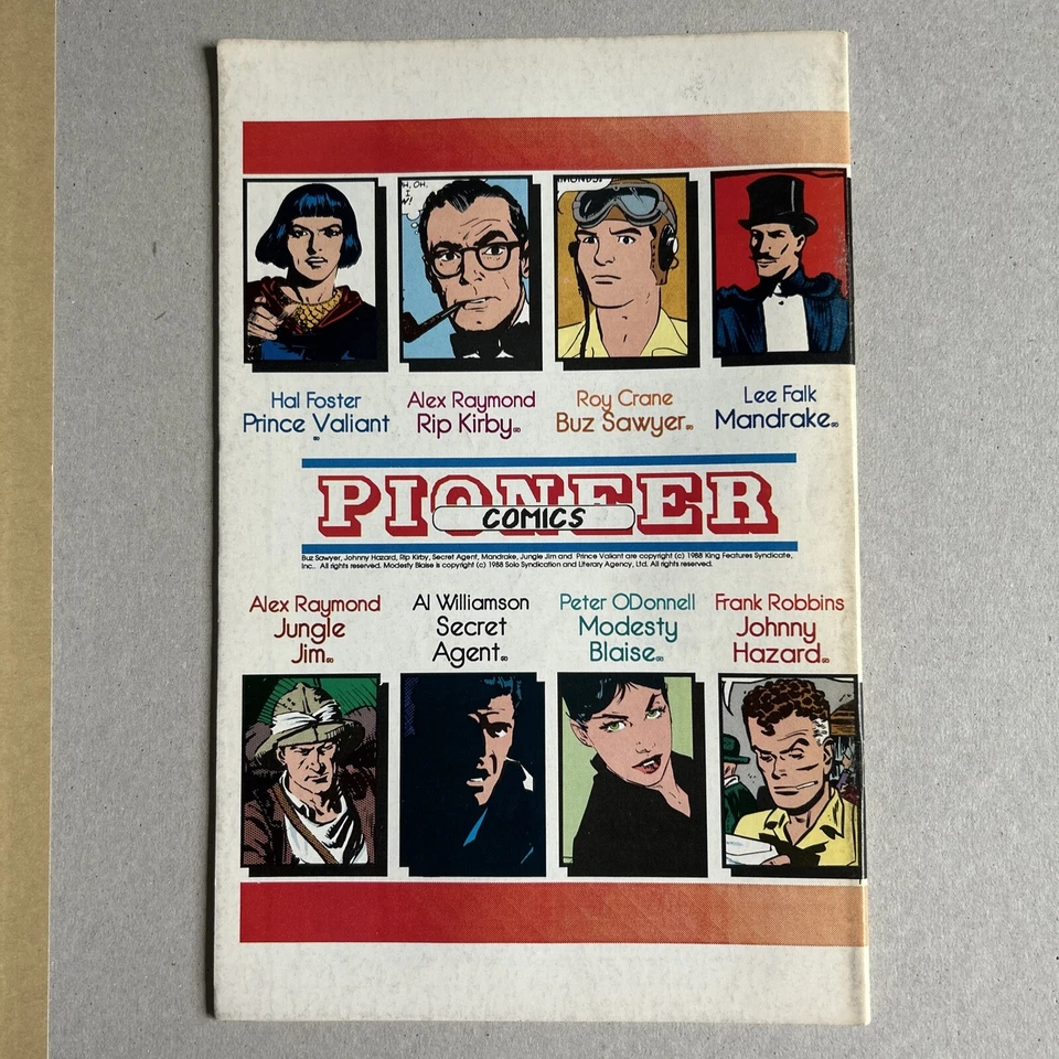 The Official Prime Valiant #4 Set. 1988 Pioneer Comics Foto 3 de 3