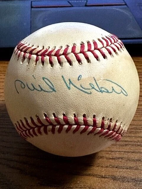 Phil Niekro Original Autographed Baseball MLB Balls for sale | eBay