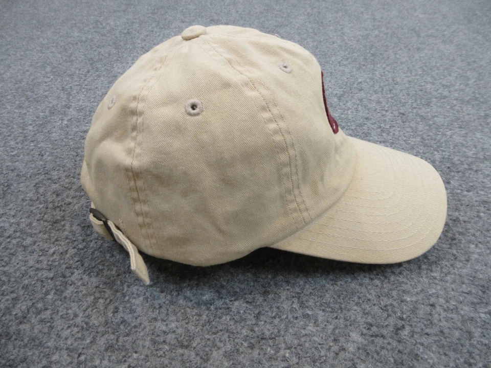 Carolina del Sur Gamecocks Sombrero Gorra Correa Trasera Beige Rojo Logo Fútbol Universitario Para Hombres Foto 4 de 4