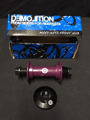 Nos Demolition Mary Kate 36h Front hub Freestyle Bmx sealed fits