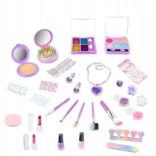 Kinder Schminkset Mädchen Make up Spielzeug Kosmetik Spielzeug-Set Geschenk - Bild 15 von 16