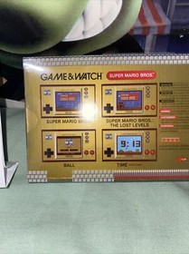 Nintendo Game and Watch Super Mario Bros Electronic Handheld IN HAND SHIPS TODAY