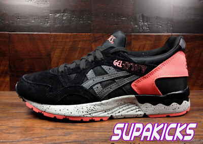 ｖ（＾＿＾ｖ）♪ Asics Gel Lyte V 5 (Black / Infrared) [H7N4L-9090] Classic Running