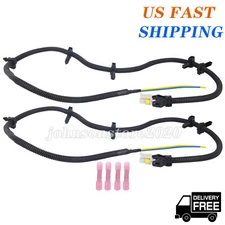 2x ABS Wheel Speed Sensor Wire Harness For Chevrolet Impala Monte Carlo Uplander