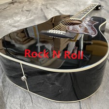 41' Hummingbird Acoustic Guitar TOP Solid Spruce mahogany Back Side Free Ship