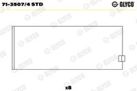 Glyco Pleuellager FüR Saab 9-3 Cabriolet YS3D 2.0 Turbo 2.0I 900 I YS3E 2.3 T