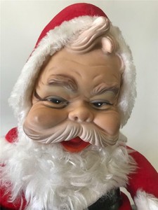 rushton coca cola santa claus doll