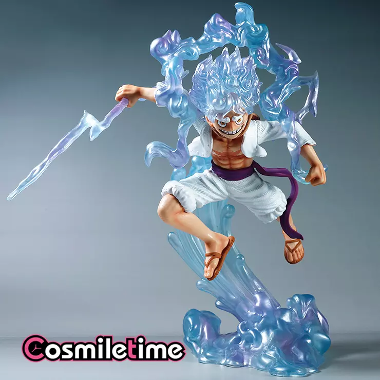 Anime One Piece Fifth Gear 5 Luffy Nika PVC Figure Desk Decor Desktop Toy  Gift