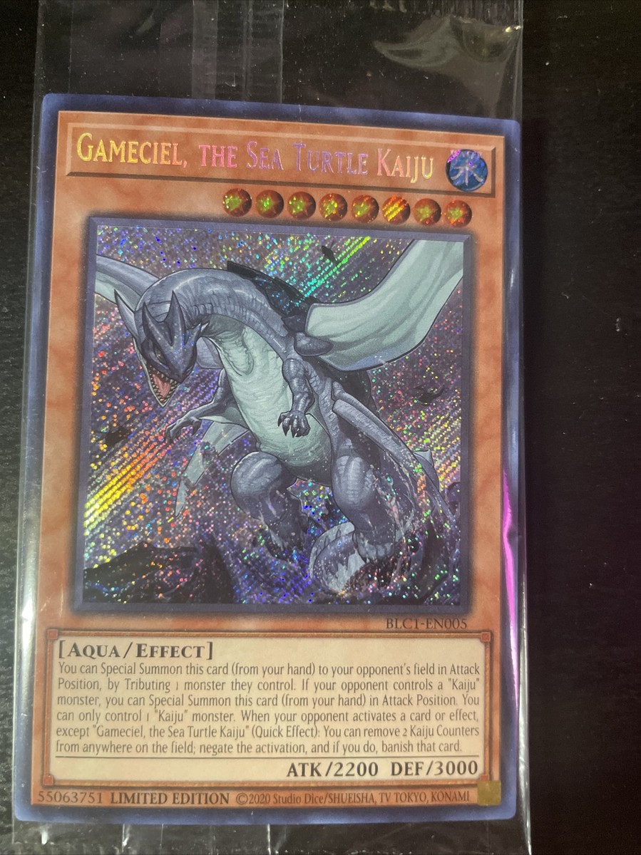 YuGiOh Battles of Legend: Relentless Revenge Gameciel, the Sea Turtle Kaiju BLRR-EN075