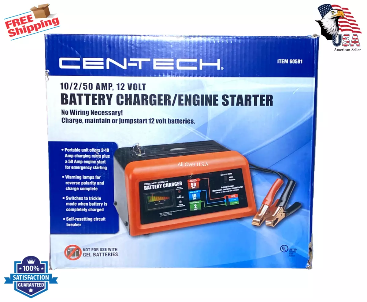 Centech car battery online charger