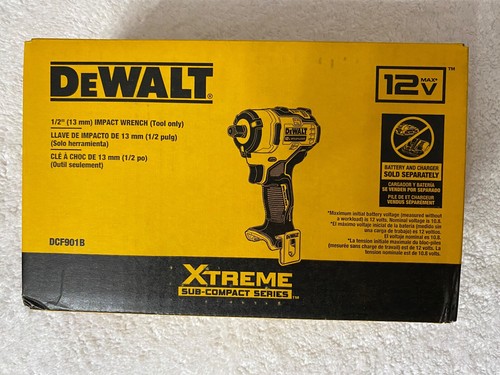 New Dewalt Xtreme DCF901B 12V Max 1/2" Brushless Impact Wrench Bare Tool (NIB) - 第 3/6 張圖片