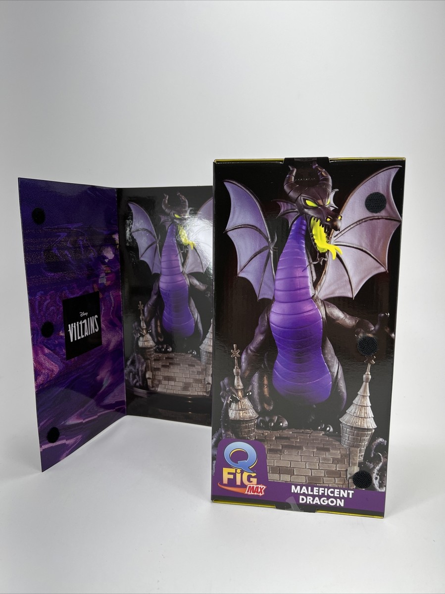 Disney Villains Maleficent Dragon Qfig Statue 8