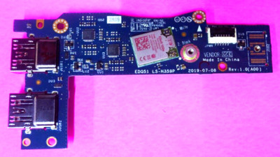 Genuine Alienware M15 R2 USB-3 Network Board Dell P2RHV