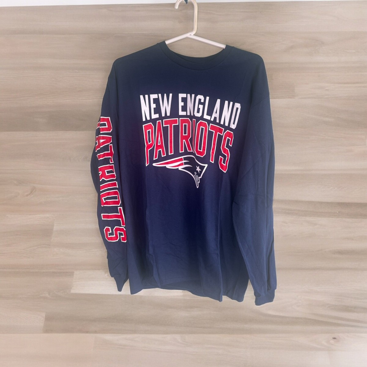 Long Sleeve Pats Shirts Men's Nike Gray New England Patriots 2024