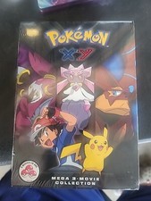 Pok mon XY Mega 3-Movie Collection DVD New Sealed 