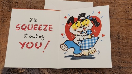 Tarjetas de San Valentín, divertidas de colección, cordialmente tuyas, usadas no usadas, cuantía 5, - Imagen 12 de 18