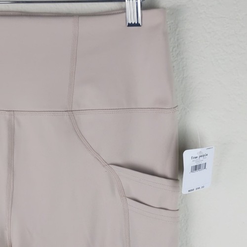NWT Free People Movement No Limit 7/8 High Waist Leggings in Sandstone Large - Picture 6 of 9