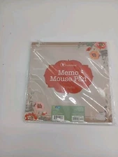 Memo Mousepad Weekly Planner Schedule Pad Floral Print