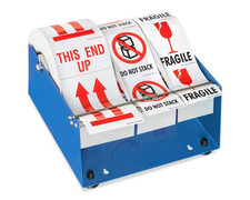 Used Uline Deluxe Label Dispenser - 11"