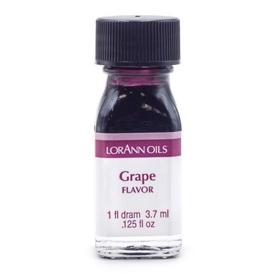 LorAnn Grape SS Flavor, 1 dram bottle (.0125 fl oz - 1 Dram, Dark Purple 