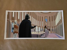 BNG Ralph McQuarrie "Surprise in Cloud City" Print 52/250 24x12