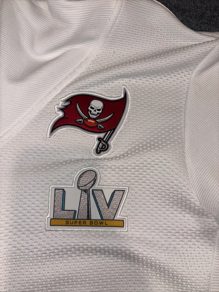 Nike Tampa Bay Super Bowl LV Bound Diamond Showout Full-Zip Hoodie XL Brady SB55 - Image 2 of 4