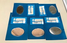 Small Glass Craft Mirrors 48pcs: 3"x2" Oval 20 , 3" Round 12 , 3"x4"Rectangu 16