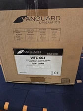 Vanguard Dynamics WFC-603 6.5" In-Ceiling Flush Mount Speakers W/ Kevlar Woofers