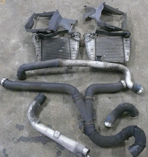 Ladeluftkühler mit Ladeluftrohre VW Phaeton 3D 3.0 TDI 3D0145788 3D0145785