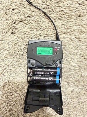 Sennheiser SK 100 G4-A Wireless Bodypack Transmitter - Black