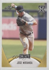 2021 Leaf Draft Gold Jose Miranda #37 2o7