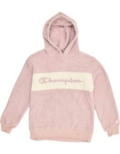 Champion Mädchen grafischer Fleecepullover m...