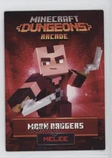 2021 Raw Thrills Minecraft Dungeons Arcade Vending Cards Moon Daggers #14 0w6