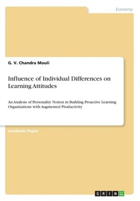 Mouli - Influence of Individual Differences on Learning Attitudes An A - G555z