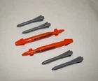 G.I. JOE (1986) DEVIL FISH ~ MISSILES ~ SET TORPEDOES HASBRO PARTS LOT GI JOE