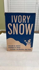 Vintage Unopened NOS Ivory Snow Laundry Dish Detergent Regular Size 12.75 Oz