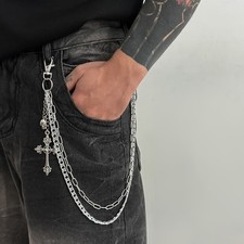 Halloween Cross Pants Chain Women, Men's Wallet Chain, Jeans Chain, Keys Chain