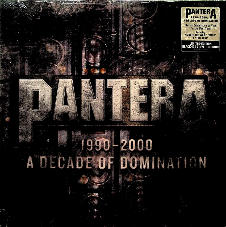 PANTERA The Best of 1990-2000 A Decade of Domination 2-LP NEW** Coloured Vinyl - Image 2 of 4
