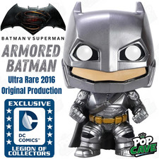 Funko Pop Cave RARE ARMORED BATMAN: DC COMICS Legion of Collectors EXCLUSIVE