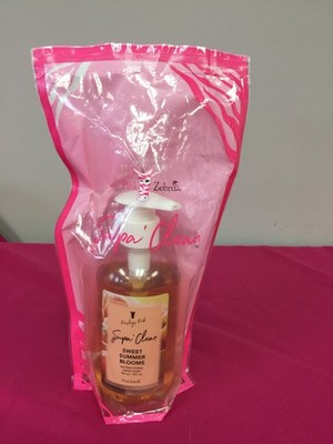 Pink Zebra Supa' Clean Antibacterial Hand Soap 8.5fl oz.-Sweet Summer Blooms NIP