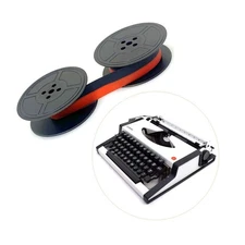 NEW Black /Red Ribbon for Olympia Traveller Typewriter de Luxe Olympiette 3