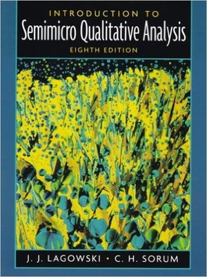 Introduction to Semimicro Qualitative Analysis by Brown