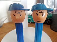 2 PEZ Vintage Frowning Charlie Brown 1990er
