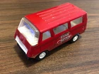 Vintage Tonka Fire Chief Van/Truck 5” Pressed Steel Red & White