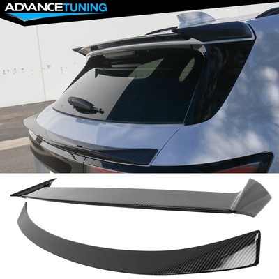 Fits 24-25 Honda Prologue IKON Carbon Fiber Print Roof& Trunk Middle Spoiler ABS